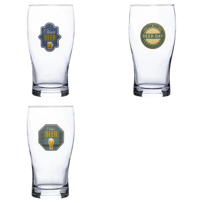 Vaso de cerveza "Auténtico" de 600ml - 203387