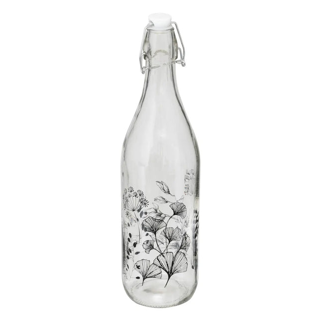 Botella de 1L "Floral Blanco" - 203393