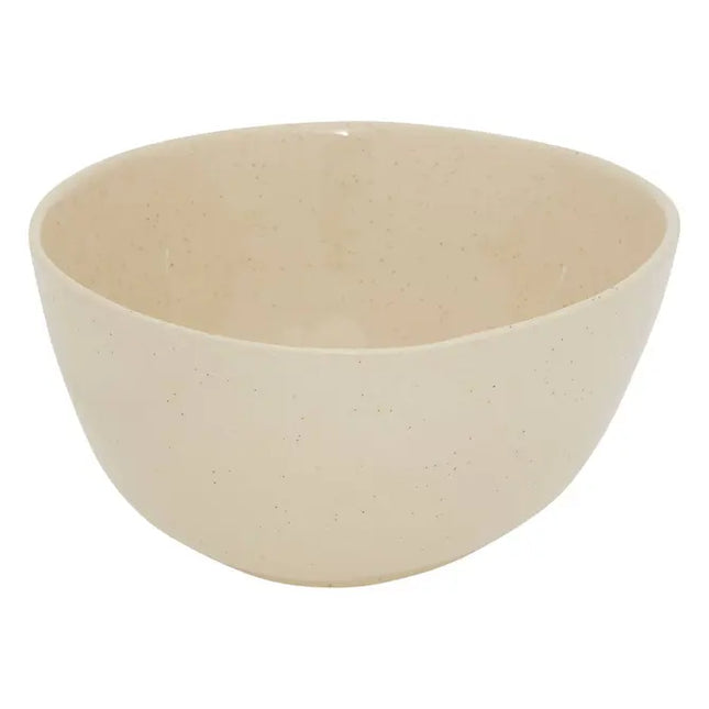 Bol para ensalada Wonja color crema, 26,2 x 25 x 12,5 cm - 203493C