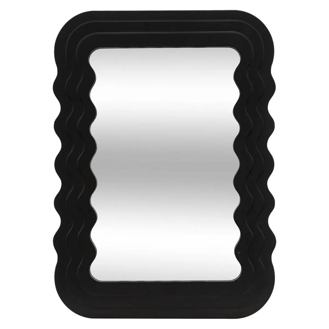 Espejo biselado negro 40x55cm - 203514
