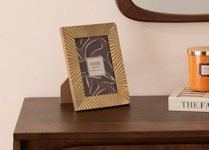 Porta retrato "Megg" dorado 10x15cm - 203536