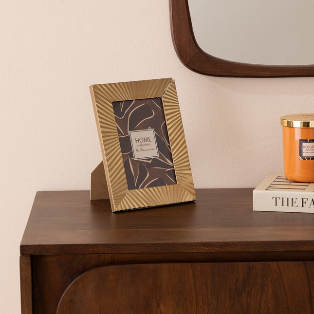 Porta retrato "Megg" dorado 10x15cm - 203536