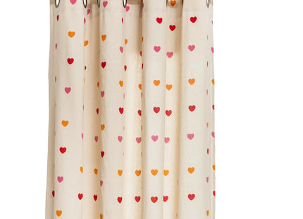 Cortina infantil estampada "Romy" beige 140x260cm - 203710