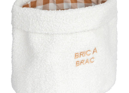 Cesta infantil "Cali" en tejido de rizo D29cm - 203781