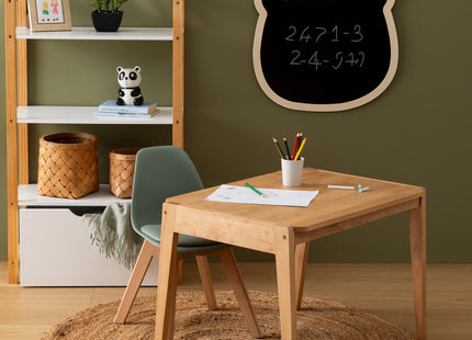 Pizarra infantil negra "Oso" 47,5x53cm - 203791