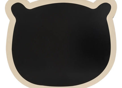 Pizarra infantil negra "Oso" 47,5x53cm - 203791
