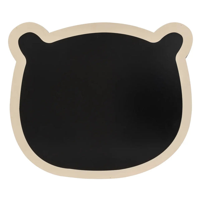 Pizarra infantil negra "Oso" 47,5x53cm - 203791