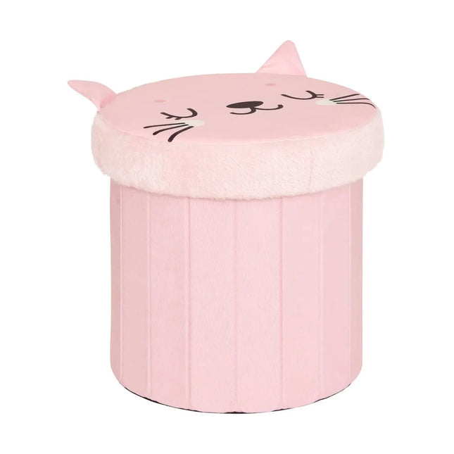 Puf plegable "Anoki" gato A36cm - 203890C