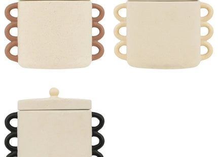 Caja "Wavy bliss" de cerámica 14cm - 203917