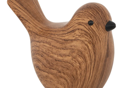 Pájaro marrón "Rincón familiar" L14,5cm - 203940