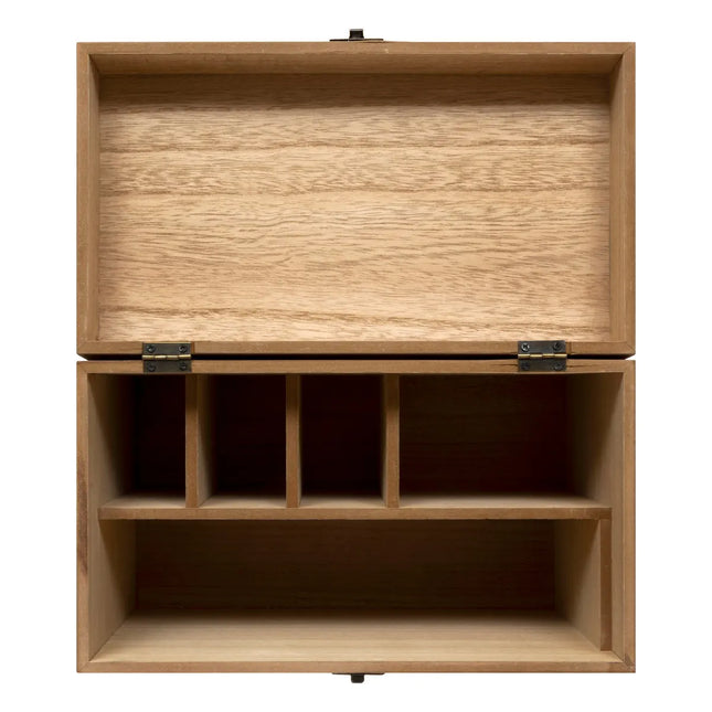 Caja de medicinas de madera "Little cottage" 28x20cm  - 203947