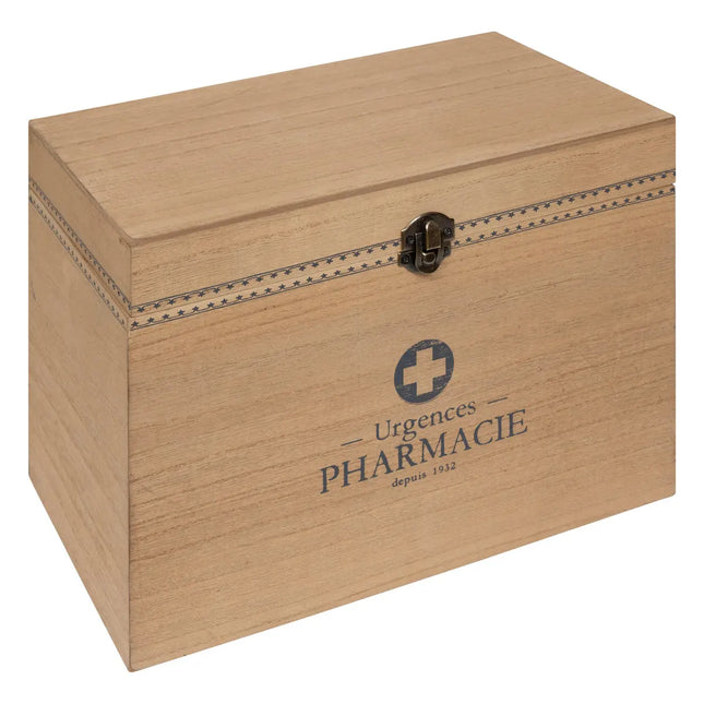 Caja de medicinas de madera "Little cottage" 28x20cm  - 203947