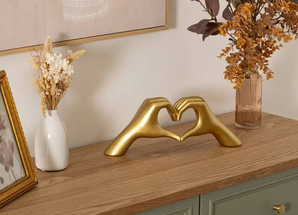 Manos decorativas "Amy" en forma de corazón, 31 cm de largo - 203978