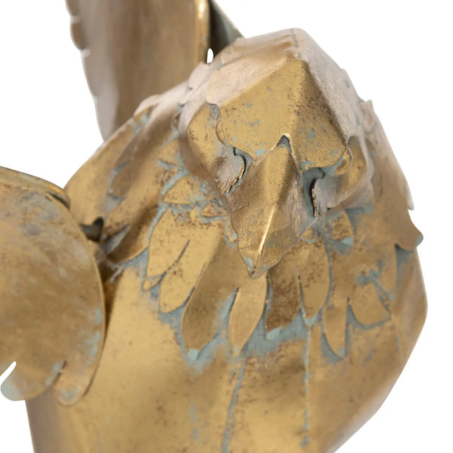 Águila "Kadi de metal dorado 28cm - 204011