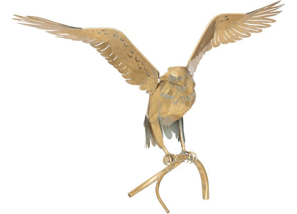 Águila "Kadi de metal dorado 28cm - 204011