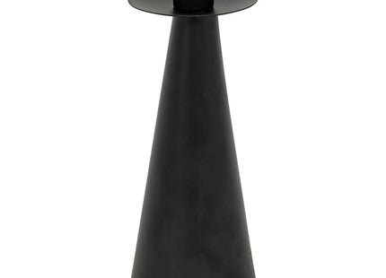 Candelero "Automne" de metal negro 20cm PM - 204215