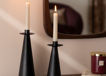 Candelero "Automne" de metal negro 24cm MM - 204215