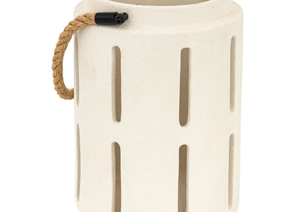 Linterna de cerámica blanca "Nuna" A22cm - 204245