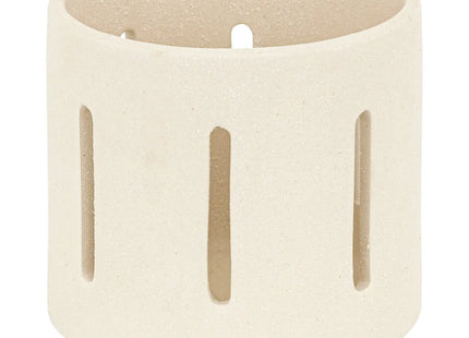 Candelero de cerámica blanca "Nuna" A11cm - 204246