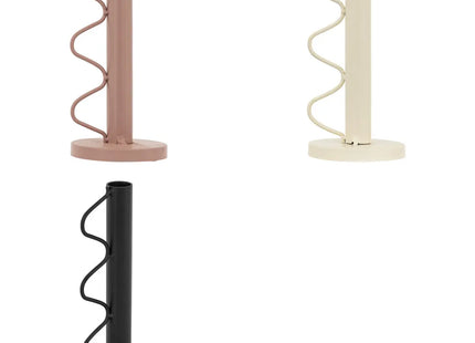 Candelero "Wavy bliss" de metal A20cm - 204251