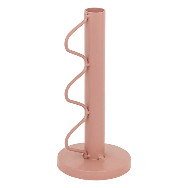 Candelero "Wavy bliss" de metal A20cm - 204251