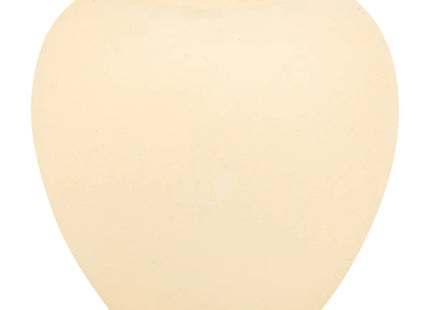 Jarrón de bolas de cerámica "Rily" beige A22cm - 204293B