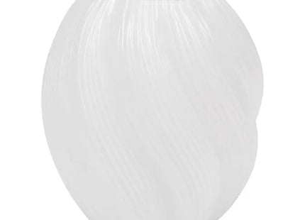 Jarrón blanco "Valma", 21 cm de alto - 204301