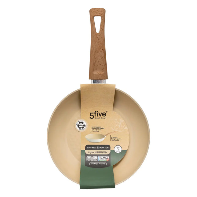 Sartén "Harmony" D20cm aluminio forjado beige - 204600