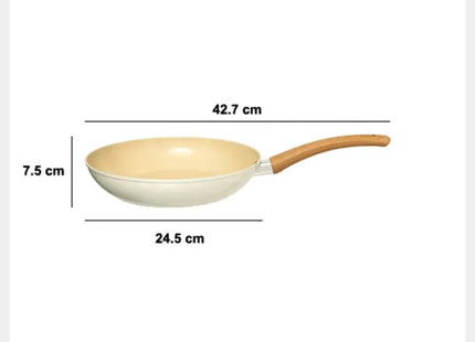 Sartén "Harmony", 24 cm de diámetro, aluminio forjado beige - 204601