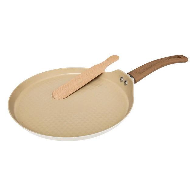 Crepera "Harmony" D26cm de aluminio forjado beige - 204604
