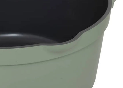 Cazuela "Horizon" de aluminio forjado verde, 24 cm de diámetro - 204648