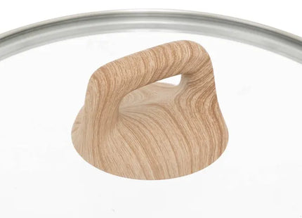 Cazuela "Horizon" de aluminio forjado verde, 24 cm de diámetro - 204648
