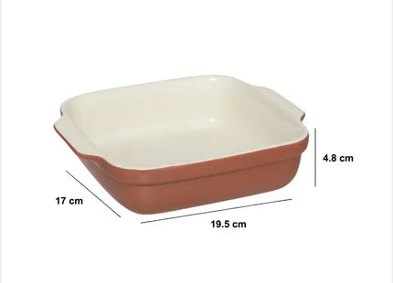 Fuente de cerámica para hornear de 16x16 cm - 204657