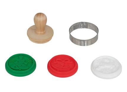 Juego de sellos para galletas navideñas, 3 piezas - 204666
