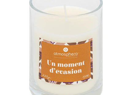 Vela perfumada "Mily" con joya 220g Vainilla - 204700C