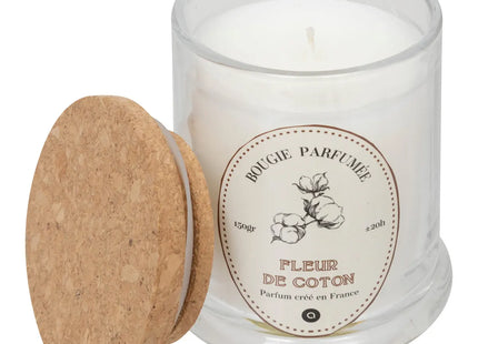 Vela perfumada "Hapo" flor de algodón 150gr - 204702B