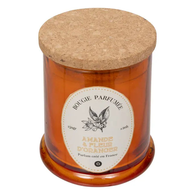 Vela perfumada "Hapo" almendra 150gr - 204702C