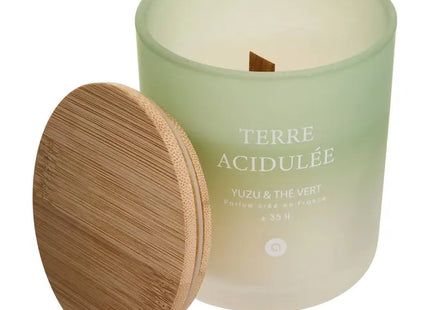 Vela aromática "Sana" con aroma a yuzu y té verde, 255gr - 204705F