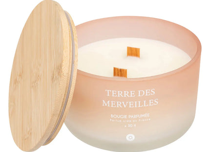 Vela perfumada "Tierra de la Luna" pétalos de almizcle 420gr - 204706D