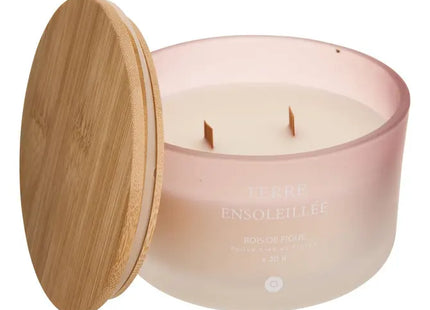 Vela aromática "Sana" con aroma a madera de higo, 420gr - 204706E