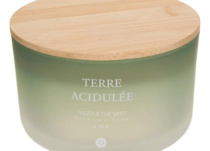 Vela aromática "Sana" con aroma a yuzu y té verde, 420gr - 204706F
