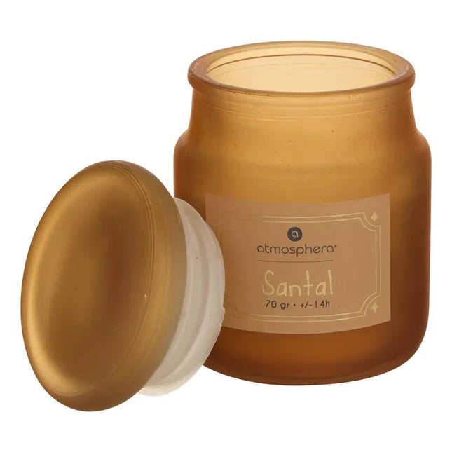 Vela perfumada "Eloa" fragancia amaderada 70gr - 204709