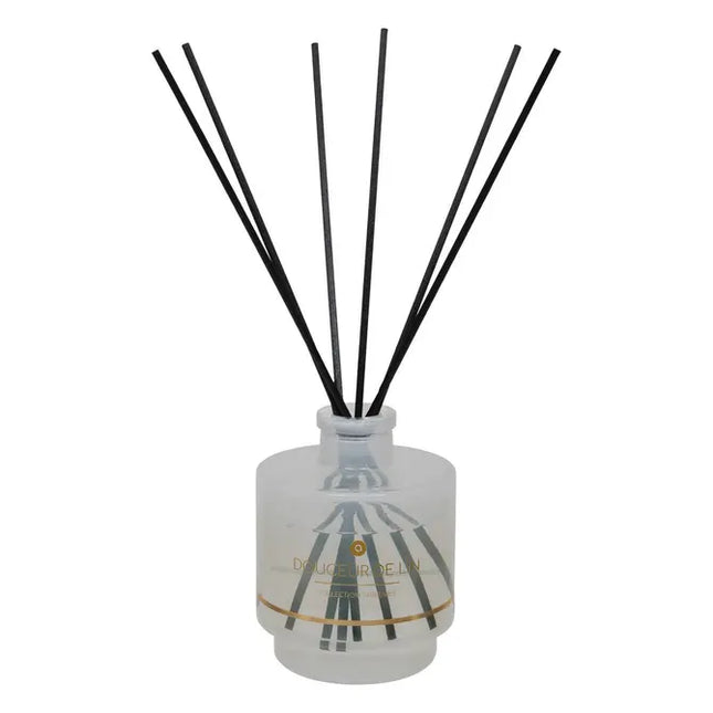 Difusor de fragancias de vidrio "Ilae" de 200 ml, aroma a lino - 204724B