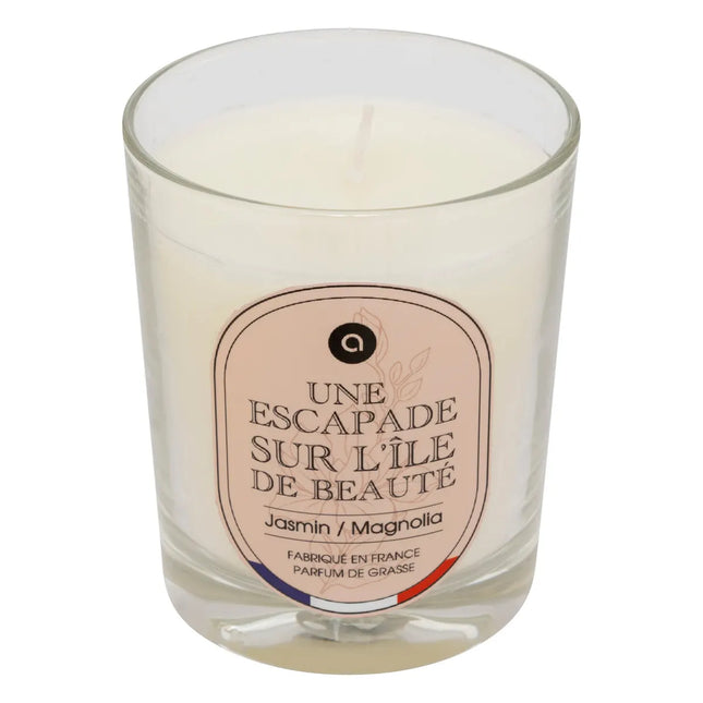 Vela perfumada "Nibi" jazmín y magnolia 180g - 204740A