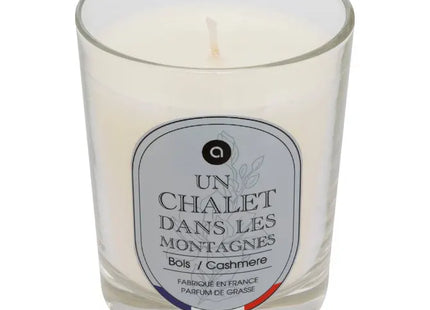 Vela perfumada "Nibi" madera y cachemira 180g - 204740C
