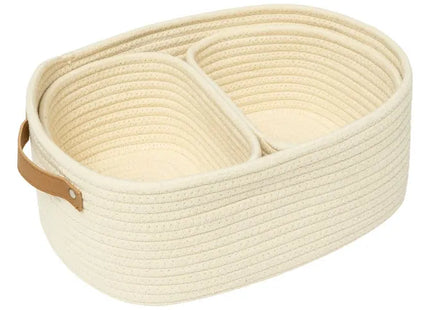 Juego de 3 cestas para ficus "Duo" M - 204911A
