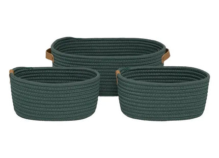 Juego de 3 cestas para ficus "Duo" S - 204911B