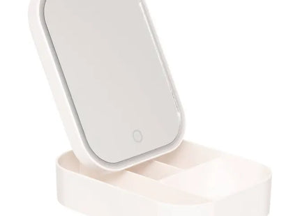 Caja organizadora con espejo iluminado, 19,8 cm de ancho - 204934