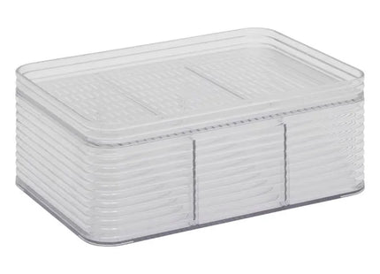 Organizador "Plastor" con 3 compartimentos, 22,5 x 15,3 cm - 204972