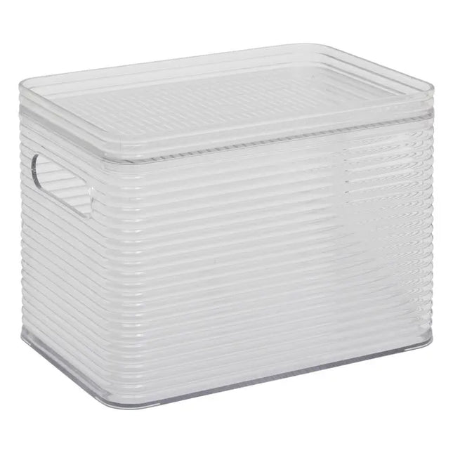 Caja de almacenamiento gris "Plastor" de 4,5 L - 204973